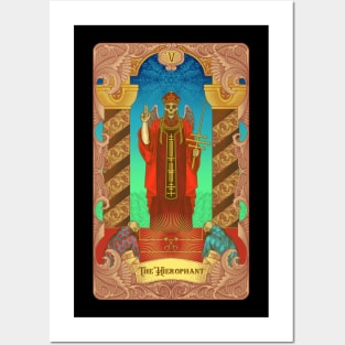 Hierophant Tarot Card Posters and Art